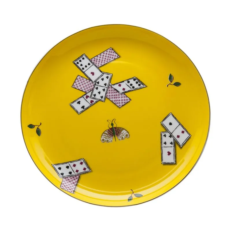 Geminiano Cozzi - Flat Plate 27 cm Carte da Zogo