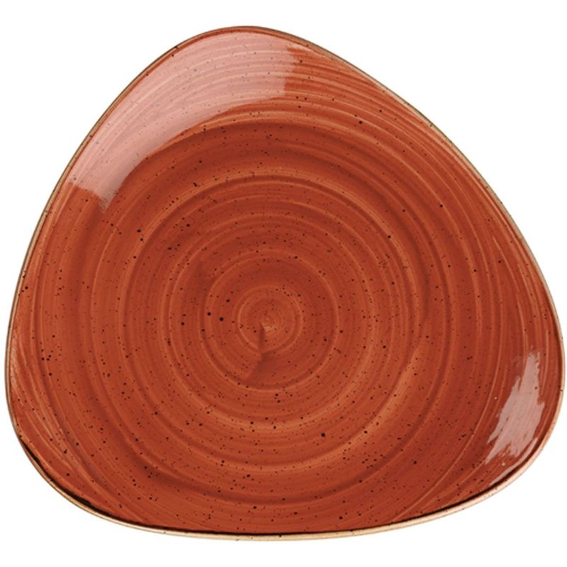 Churchill - Triangular Plate 19.2 cm Spiced Orange