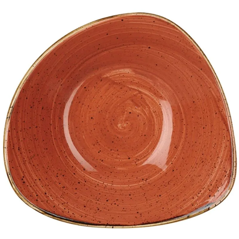 Churchill - Triangular Bowl 15.3 cm Spiced Orange
